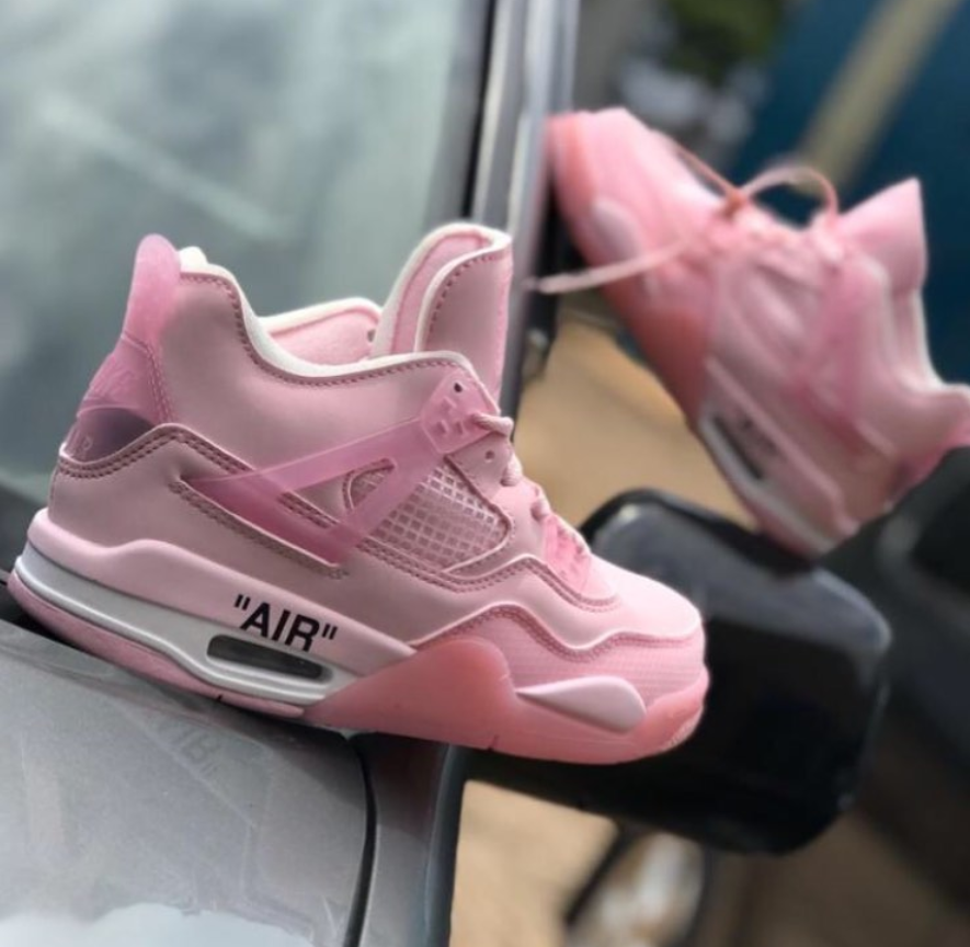 PINK JORDANS